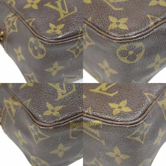 LOUIS VUITTON Trousse Toilette 23 Clutch Hand Bag Monogram Brown - Picture 13 of 15